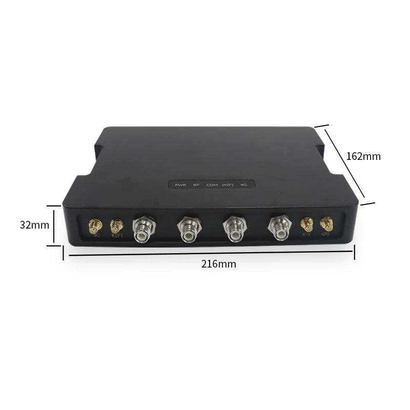 Long Range Android 7.1 Impinj E710 RFID Reader UHF RFID 4Port Reader JSON Format HTTP/MQTT Protocol Warehouse for Library System