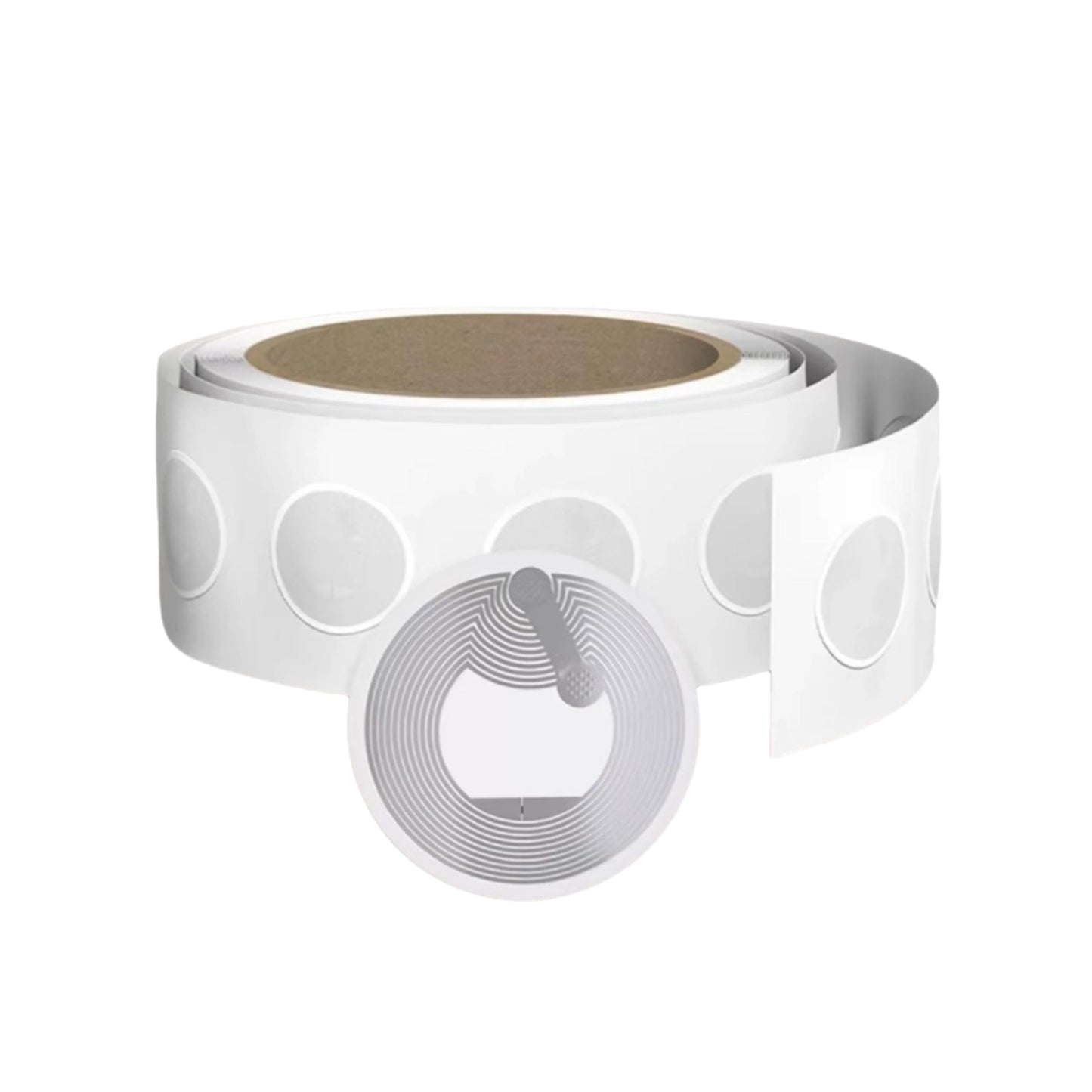 NFC chip sticker Ntag216 chip music wall connect wifi apple huawei rfid electronic tag