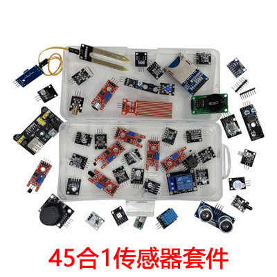 37-in-1 Sensor Kit 37-in-1 Sensor Kit 45-in-1 Sensor Kit Compatible with Arduino