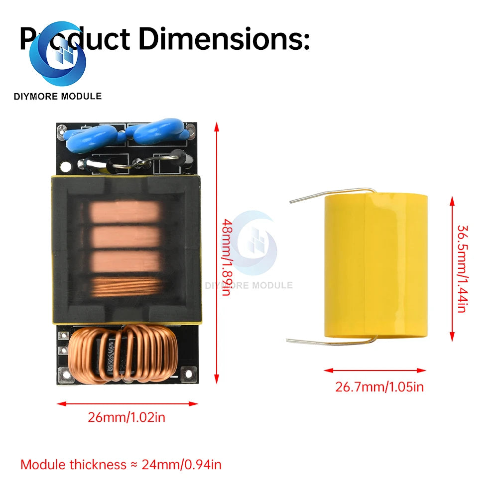 C 3.7V to 4KV High Voltage High-Power
