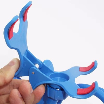 Mobile phone holder multifunctional metal bendable desktop bedside mobile phone holder for lazy live broadcast clip holder