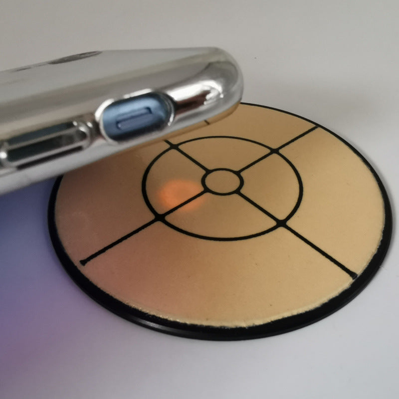 Near-infrared laser observation card